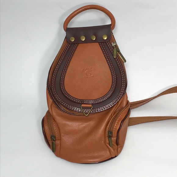 Il Giglio Handbags - Il Giglio Italian Leather bag boho backpack purse